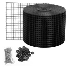 Load image into Gallery viewer, 8 inch x 100ft Solar Panel Bird Guard 100pcs Stainless Steel Fasteners Clips