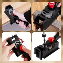 Load image into Gallery viewer, 3-12mm Hole Woodworking Drilling Positioning Limit Fixture DIY Woodworking 38pcs