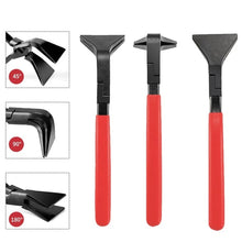 Load image into Gallery viewer, 3pcs Sheet Metal Bending Plier Set Straight 0° 45° and 90° 60mm Jaw 270mm length