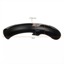 Load image into Gallery viewer, Gloss Black 21" Wrap Front Fender Fit For Harley Baggers Touring Road Glide FLHT