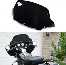 Load image into Gallery viewer, Motorcycle 10 inch Windshield Wind Screen For Harley Touring CVO Street Glide