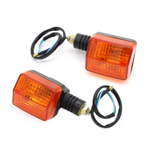 Load image into Gallery viewer, 4PCS MOTORCYCLE INDICATORS FOR HONDA YAMAHA SUZUKI KAWASAKI BLINKERS YELLOW LENS