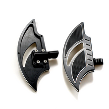 Load image into Gallery viewer, Motorcycle Foot Pegs Floorboards Footrest Pedals For Harley FLTRX FLHR Softail