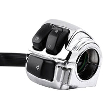 Load image into Gallery viewer, 1" Handlebar Switch Chrome + Wiring Harness For Harley Sportster