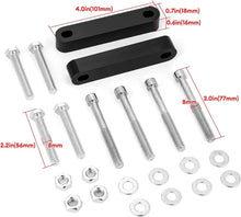 Load image into Gallery viewer, 19" Gloss Black Front Fender For Harley Touring Electra Street Tri Glide CVO