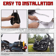 Load image into Gallery viewer, Passenger Backrest Sissy Bar Fit Harley Sportster XL883 1200 48 Iron 2004-UP