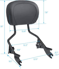 Load image into Gallery viewer, Passenger Sissy Bar Backrest For Harley Touring Road King Street Glide 2009-2022
