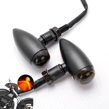 Load image into Gallery viewer, Motorcycle Mini Turn Signal Indicator Amber Blinker Light For Harley