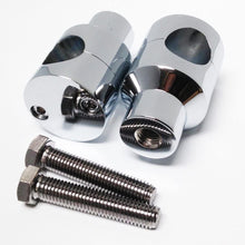 Load image into Gallery viewer, PAIR 1" 25mm Motorcycle Handlebar Riser Mount Clamp for Harley Sportster Bobber
