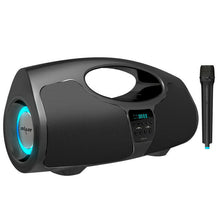 Load image into Gallery viewer, Bluetooth Wireless Portable Rechargeable Speaker with Microphone Karaoke system