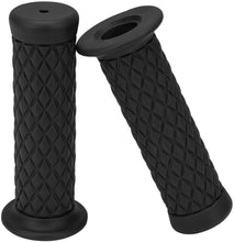 Load image into Gallery viewer, Cafe Racer 22mm Rubber Handlebar Hand Grip Bar End For Motorcycle Bikes