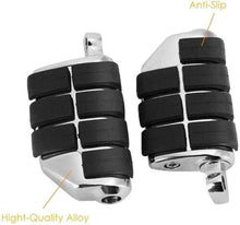 Load image into Gallery viewer, Mount Footpeg Footrest for Harley Yamaha Softail Dyna FXST Iron 883 Touring