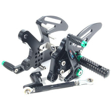 Load image into Gallery viewer, Adjustable Rearset Rear Sets Foot Pegs For Kawasaki NINJA 400 2018-19-2022
