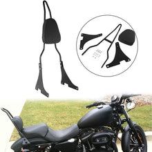 Load image into Gallery viewer, Passenger Backrest Sissy Bar Fit Harley Sportster XL883 1200 48 Iron 2004-UP