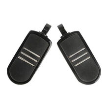 Load image into Gallery viewer, Motorcycle Streamliner Style Footpeg Foot Pegs Black For Harley Davidson