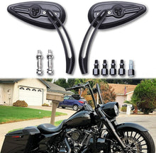 Load image into Gallery viewer, Pair Rearview Mirrors For Harley Sportster XL883 1200 Motorcycle