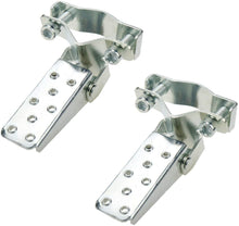 Load image into Gallery viewer, Foldable Footrest Foot Step Pegs Steel Pedal Black For Retro Motorcycle ATV