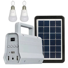 Load image into Gallery viewer, YH1011 2 in 1 Portable mini solar power lighting system kits with music speaker
