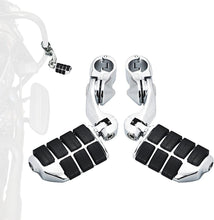 Load image into Gallery viewer, 1-1/4 1.25" Highway Foot Pegs Pedals For Harley Touring Road King Street Glide