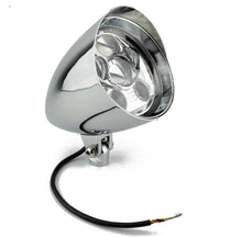 Load image into Gallery viewer, 5.75" Chrome LED daymaker bullet headlight For Harley Sportster dyna softail XL