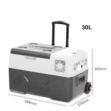 Load image into Gallery viewer, Car Refrigerator 12V/24V DC 110-240V AC Portable Cooler 30L 50L Freezer