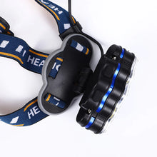 Load image into Gallery viewer, 8Led Usb Rechargeable Head Lamp Cob red Outdoor Camping Flashlight AU