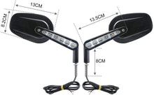 Load image into Gallery viewer, Rear View Mirrors LED Front Turn Signals Light For 2009-2017 Harley VROD VRSCF
