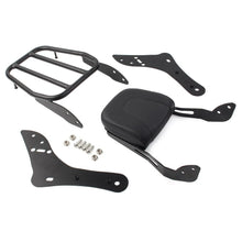 Load image into Gallery viewer, Rear Sissy Bar Luggage Rack Backrest Pad Fit Kawasaki Vulcan S 650 VN650 15-2022