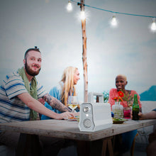 Load image into Gallery viewer, YH1011 2 in 1 Portable mini solar power lighting system kits with music speaker