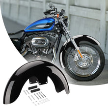 Load image into Gallery viewer, 19" Gloss Black Front Fender For Harley Touring Electra Street Tri Glide CVO