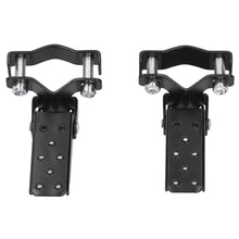 Load image into Gallery viewer, Black Bicycle Steel Foldable Folding Fork Foot Step Pegs For MTB BMX Road Bike