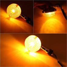 Load image into Gallery viewer, 2 x Classic Motorcycle Indicators Blinkers Turn Signals Light Amber