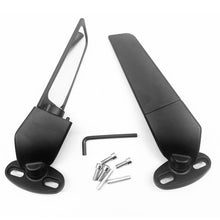Load image into Gallery viewer, 2x Wind Swivel Wing Rearview Side Mirror For Kawasaki Ninja 250 300 400 650 ZX6R no