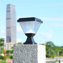 Load image into Gallery viewer, 1x Landscape Fence Outdoor Waterproof House Lighting Solar Pillar Light