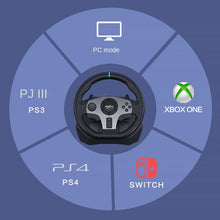 Load image into Gallery viewer, 900 Degree Racing Game Aiming Wheel PC Game Machine Car Simulation Driving