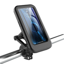 Load image into Gallery viewer, Waterproof Motorcycle Bike Bicycle Handlebar Mount Holder Case