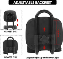 Load image into Gallery viewer, Backrest Saddle Bike Seat with Backrest Bicycle Tricycle Saddle Seat 11.5"x 9.5"