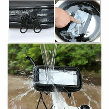 Load image into Gallery viewer, Waterproof Motorcycle MTB Bike Scooter Phone Holder Bag Case For Mobile Phone