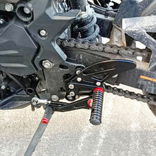 Load image into Gallery viewer, Adjustable Rearset Rear Sets Foot Pegs For Kawasaki NINJA 400 2018-19-2022