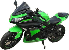 Load image into Gallery viewer, For Kawasaki Ninja300 EX300 2013-2017, Black Motorcycle Windshield WindScreen