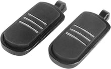 Load image into Gallery viewer, Motorcycle Streamliner Style Footpeg Foot Pegs Black For Harley Davidson