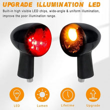 Load image into Gallery viewer, Motorcycle Metal LED Rear Turn Signal Indicator Light for Sportster XL883 XL1200