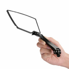 Load image into Gallery viewer, 2X Motorcycle Bar End Mirrors Motorbike Scooter Rear View Mirror Universal Black