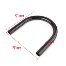 Load image into Gallery viewer, 22mm Motorcycle Rear Seat Loop Frame Flat U Tube Hoop Tracker End For Cafe Racer