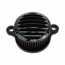 Load image into Gallery viewer, Aluminum Air Cleaner Intake Filter Kit for Harley Iron 883 Sportster 1200 Black