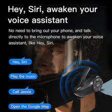 Load image into Gallery viewer, EJEAS Q7 Bluetooth 5.0 Waterproof Motorcycle Helmet Headset Intercom 7 Riders