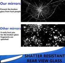 Load image into Gallery viewer, Wide Rear View Race Mirrors Convex Reverse Mirror with 1.75in Clamp Fit for UTV