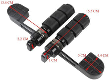 Load image into Gallery viewer, Foot Pegs Footrest Heel Rest Fit For Harley Sportster XL 883 1200 Softail FXR