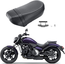 Load image into Gallery viewer, Rear Passenger Pillion Seat Pad For Kawasaki Vulcan S650 VN650 2015-2021 Black