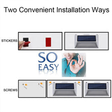 Load image into Gallery viewer, YH0408-PIR 3.7V 1200mAh rechargeable dual Motion Sensor Solar Wall Light